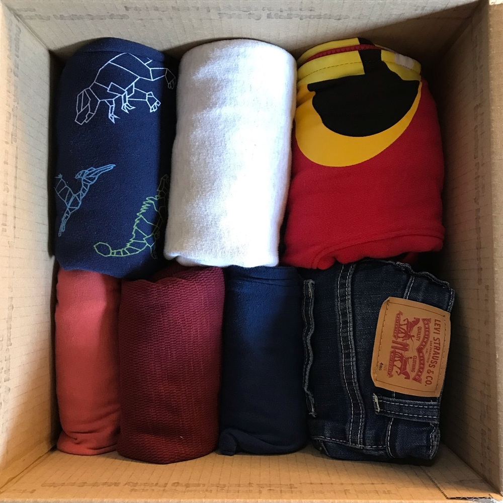 Boys 4T Fall/Winter Mystery Box - 7 Pieces